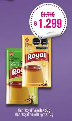 Makro Royal flan vainilla oferta