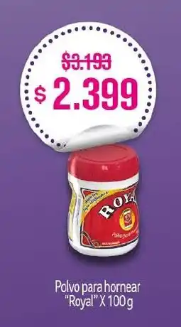 Makro Royal polvo para hornear oferta