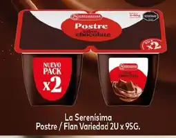 Makro La serenisima postre flan variedad oferta