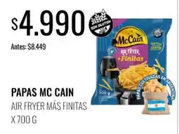 Super MAMI Mc Cain papas air fryer más finitas oferta
