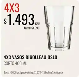 Super MAMI Rigolleau vasos oslo corto oferta