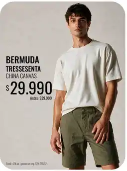 Super MAMI China canvas bermuda tressesenta oferta