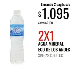 Super MAMI Eco agua mineral oferta