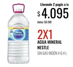 Super MAMI Nestle agua mineral oferta