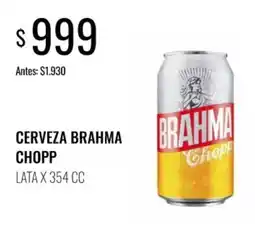 Super MAMI Brahma cerveza chopp oferta