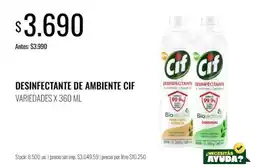 Super MAMI Cif desinfectante de ambiente oferta