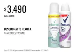 Super MAMI Rexona desodorante oferta
