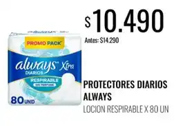 Super MAMI Always protectores diarios oferta