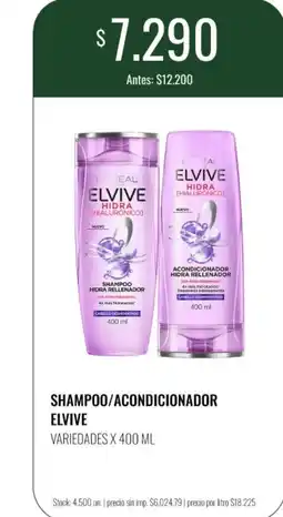 Super MAMI Elvive shampoo/ acondicionador oferta