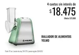 Super MAMI Yelmo rallador de alimentos oferta