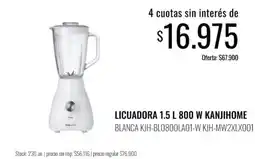 Super MAMI Kanjihome licuadora 1.5 l 800 w oferta