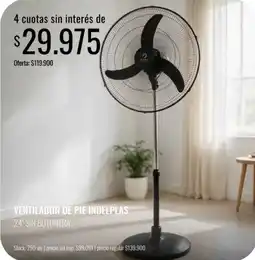 Super MAMI Indelplas ventilador de pie oferta