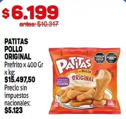 Makro Patitas pollo original oferta