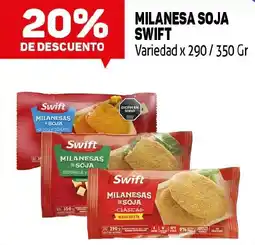 Makro Swift milanesa soja oferta