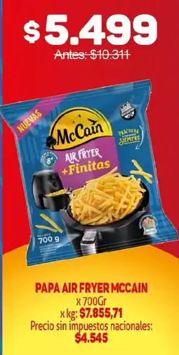 Makro McCain papa air fryer oferta
