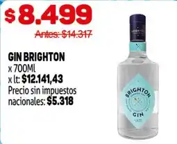 Makro Brighton gin oferta
