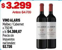 Makro Alaris vino oferta