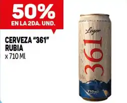 Makro 361 Cerveza rubia oferta