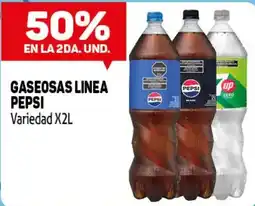 Makro Pepsi gaseosas linea variedad x2l oferta