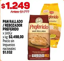 Makro Preferido pan rallado oferta