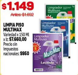 Makro Limpiador multimax oferta