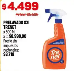 Makro Trenet prelavado oxi oferta
