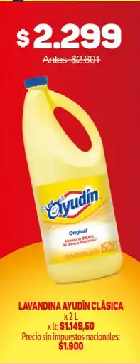 Makro Ayudín lavandina clásica oferta