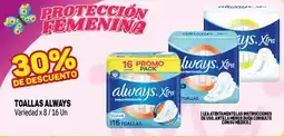 Makro Always toallas oferta