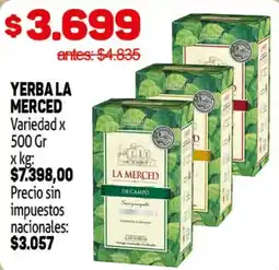 Makro La merced yerba la merced oferta