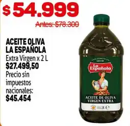 Makro La española aceite de oliva virgen extra oferta