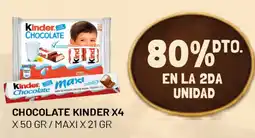 Makro Kinder chocolate oferta