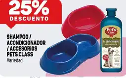 Makro Pets class shampoo acondicionador accesorios oferta