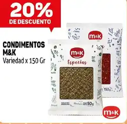 Makro M&K condimentos oferta