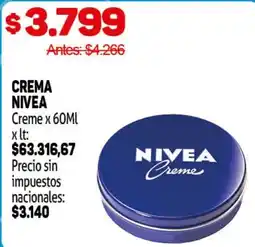 Makro Nivea crema oferta