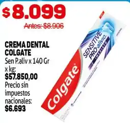 Makro Colgate crema dental sen paliv oferta