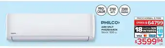 Carrefour Philco Aire Split PHS25HA4CN oferta