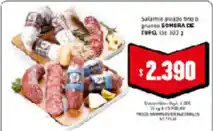 Cooperativa Obrera Salami picado tipo de grasa SOMBRA DE FERRO oferta