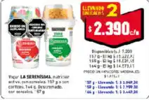 Cooperativa Obrera La serenisima yogur activo oferta