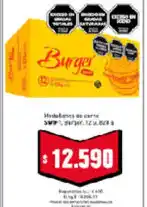 Cooperativa Obrera Burger hamburguesa de carne oferta