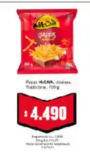 Cooperativa Obrera McCain papas clásicas tradicionales oferta