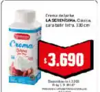 Cooperativa Obrera La serenisima crema de leche oferta