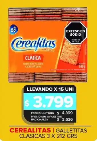 CereaJitas galletitas clasicas