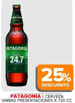 Carrefour Maxi Patagonia cerveza oferta
