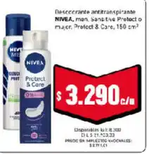 Cooperativa Obrera Nivea desecante antitranspirante oferta