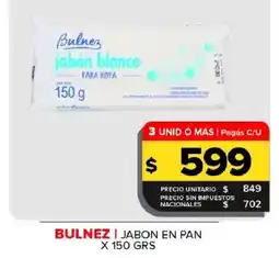 Carrefour Maxi Bulnez jabón blanco para ropa oferta