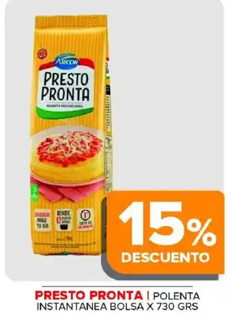 Arcor presto pronta