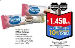 Cooperativa Obrera Maná galletitas dulces oferta