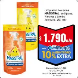 Cooperativa Obrera Magistral limpiador de cocina antigrasa oferta