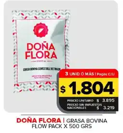 Carrefour Maxi Doña flora grasa bovina oferta