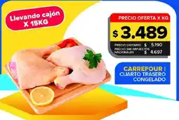 Carrefour Maxi Carrefour cuarto trasero congelado oferta